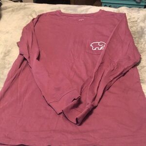 NWOT Ivory Ella Purple Organic Cotton Shirt